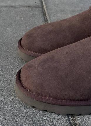 Уггі ugg classic ultra mini brown7 фото