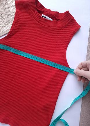 Червоний топ в рубчик fb sister