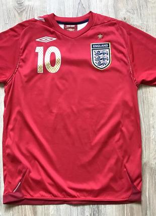 Коллекционная футбольная джерси umbro england 10 owen
