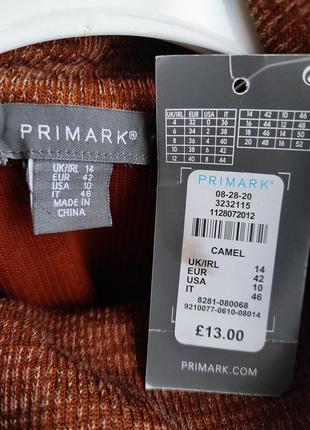 Нова тепла сукня в рубчик primark4 фото