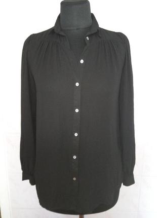 Черная рубашка/ блузка от h&m