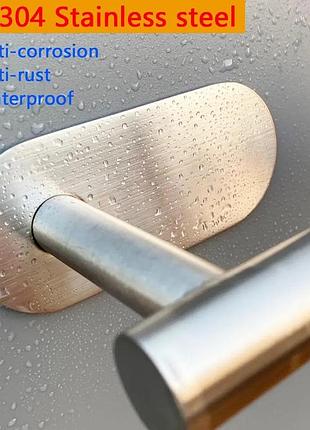 Держатель для туалетной бумаги mvm bss-1 ss клейкий из нержавеющей стали