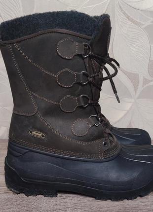 Зимові чоловічі термо чоботи сапоги снігоходи meindl solden size 11/46/30