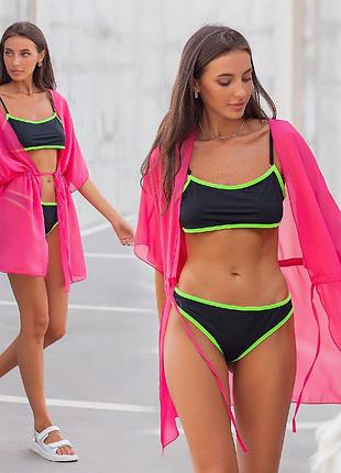 Туника пляжная женская короткая 10177