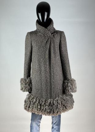 Дизайнерское пальто люкс класса