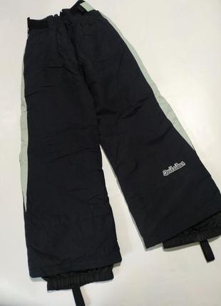 Дутые штаны зимние лыжные термо1 фото
