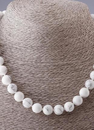 Намисто калонг гладкий шарик d-10 (+-) мм l - 45 см