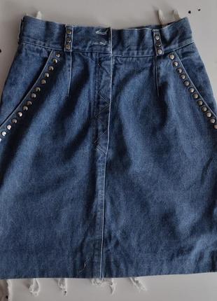 Юбка джинсовая