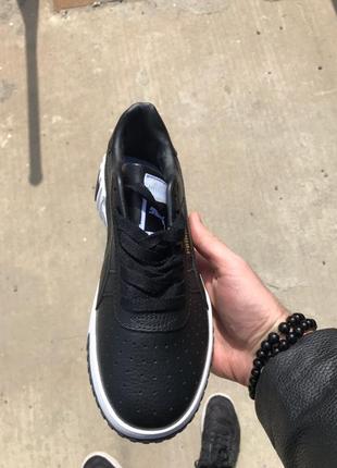 Кросівки кеди puma cali "black/white" кроссовки кеды2 фото