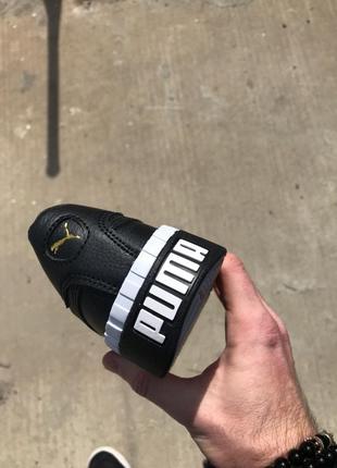 Кросівки кеди puma cali "black/white" кроссовки кеды5 фото