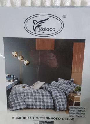 Комплект постільної білизни на резинці 100% хлопок