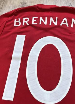 Вінтажна футбольна джерсі umbro england 10 brennan8 фото