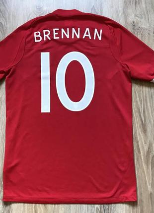 Вінтажна футбольна джерсі umbro england 10 brennan2 фото