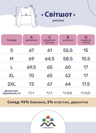 Свитшот с принтом город херсон, белый, женский, украина, бренд малюнки3 фото