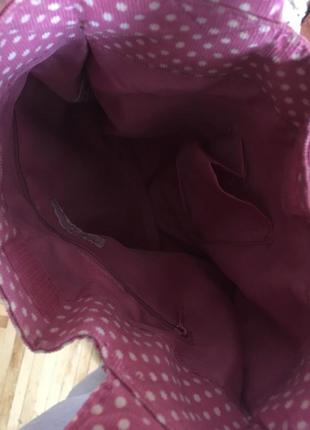 Великолепная розовая сумка в горошек с совой accessories3 фото