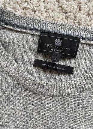 Базовий вовняний светр джемпер №338max3 фото