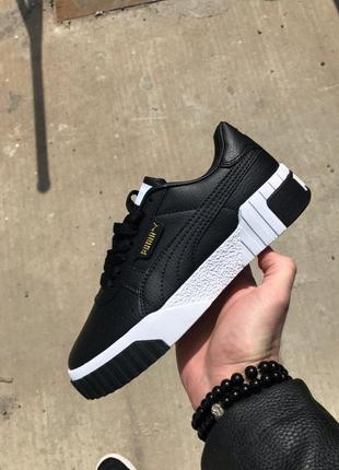 Кросівки puma cali "black/white" кроссовки3 фото