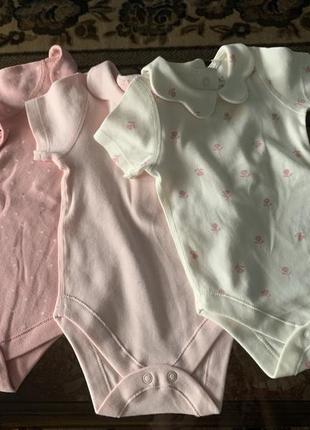 Боди на короткий рукав для девочки
