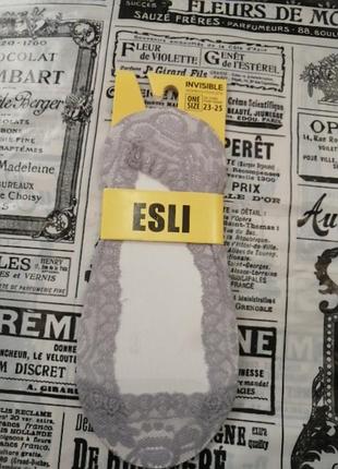 Женские ажурные подследники esli, в наличии расцветки и размеры2 фото