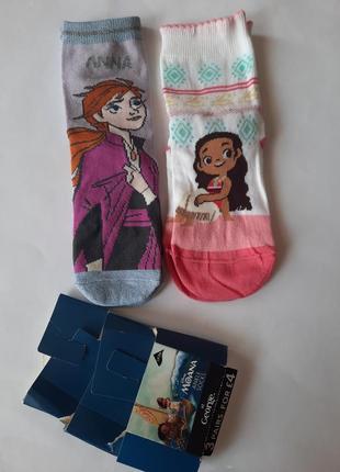 Носки шкарпетки george 2 пари 4-6 р eur 27-30 моана анна1 фото