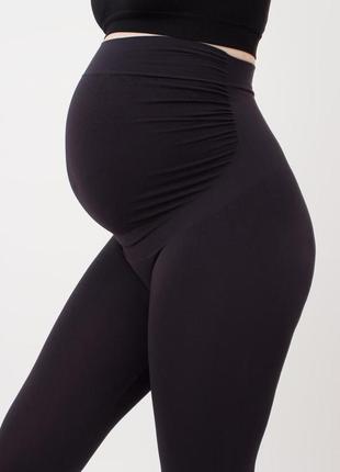 Безшовні легінси для вагітних leggings mama3 фото
