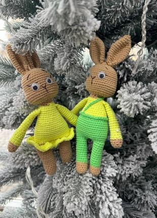 Зайчик ручної роботи