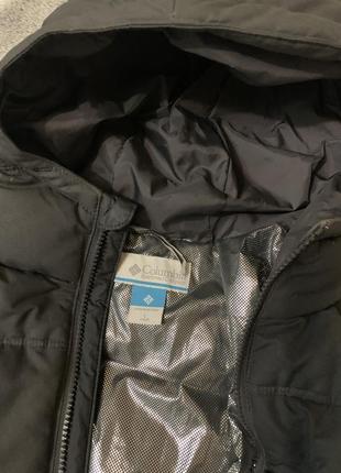 Куртка пухова для хлопчиків columbia bear hunt ridge™ down jacket чорна4 фото