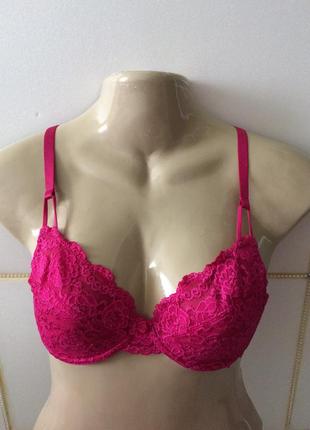 Кружевной бюстгальтер мягкая чашка hunkemoller 70c1 фото