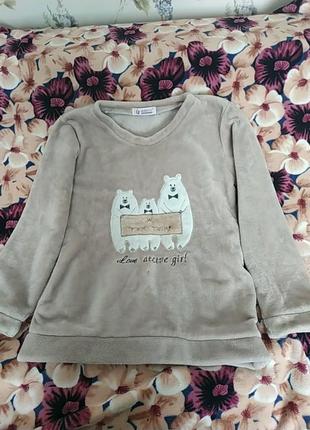 Тепла кофта / піжама на флісі