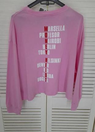 Кофта пудровая розовая хс/с zara