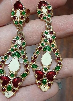 Винтажные серьги