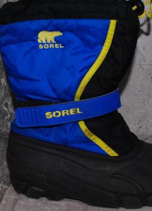 Зимние ботинки sorel 35 размер