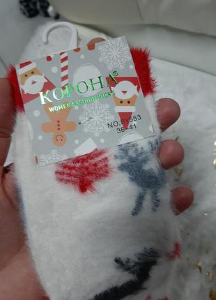 🌹новогодние ночные носки💋2 фото