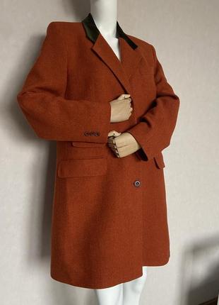 Эксклюзивное шерстяное пальто daks london1 фото