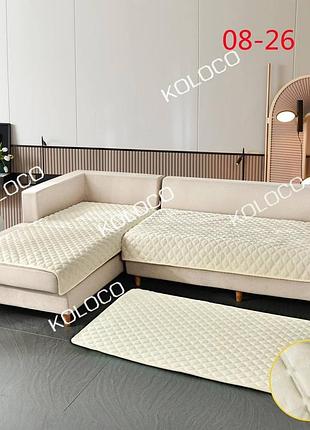 Дивандек 3 в 1 на диван 2 кресла + коврик