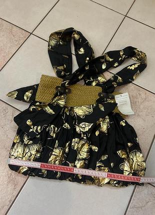 Сумка вечірня позолота