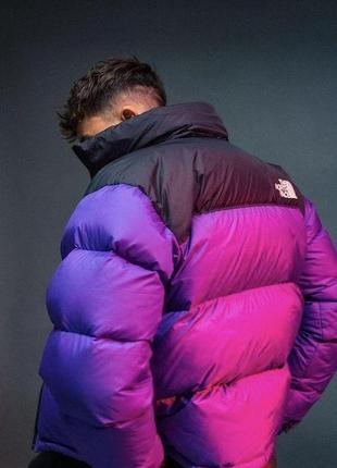 Куртка tnf фіолетова