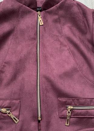 Замшевый костюм тройка. пиджак, шорты и юбка солнце ☀️3 фото