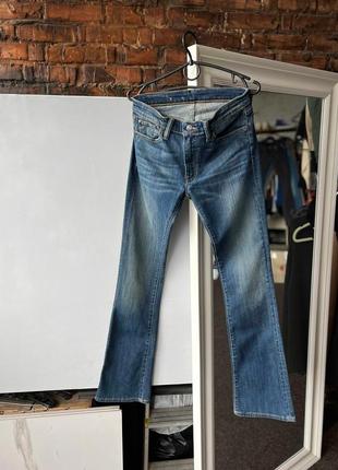 Ralph lauren denim&supply women’s vintage slim bootcut blue denim jeans женские, винтажные джинсы