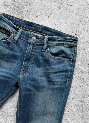 Ralph lauren denim&amp;supply women’s vintage slim bootcut blue denim jeans женские, винтажные джинсы6 фото