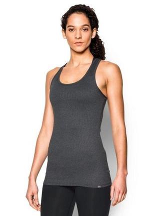 Оригинальная спортивная майка в рубчик under armour