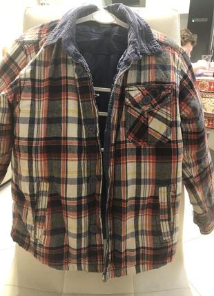 Весняна куртка для хлопчика 4-5 л сорочка