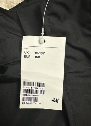 Нова зимова куртка h&amp;m на 158 см (12-13 р)2 фото