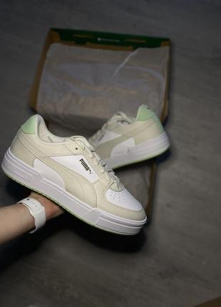 Кроссовки puma ca pro glitch pastel sneakers white