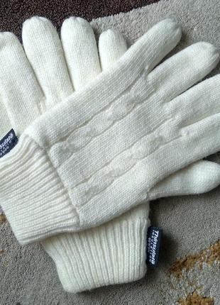 Мужские перчатки теплые на флисе