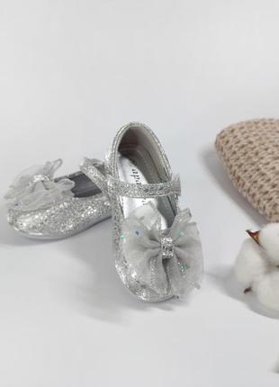 Детские туфли для девочки праздничные нарядные