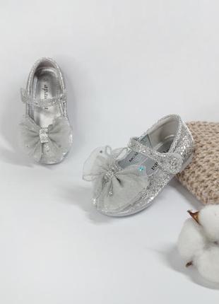 Детские туфли для девочки праздничные нарядные
