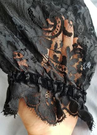 Чорне оксамитове міді плаття нарядне вінтажна сукня ошатна чорна сукня з мереживом оксамитова міді сукня з коротким рукавом сукня трапеція4 фото