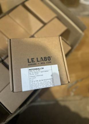 Le labo patchouli 24 парфюмированная вода