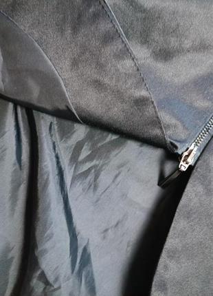 Сукня міді халат на молнії xs s7 фото
